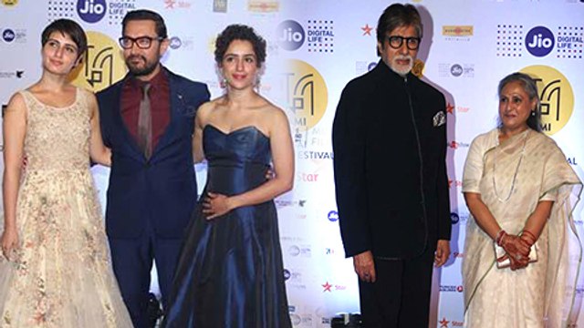 MAMI 2016 Aamir Khan Poses With Dangal Daughters and More Celebs