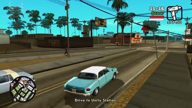 GTA San Andreas Remastered - Mission #15 - Wrong Side of the Tracks (Xbox 360 / PS3)