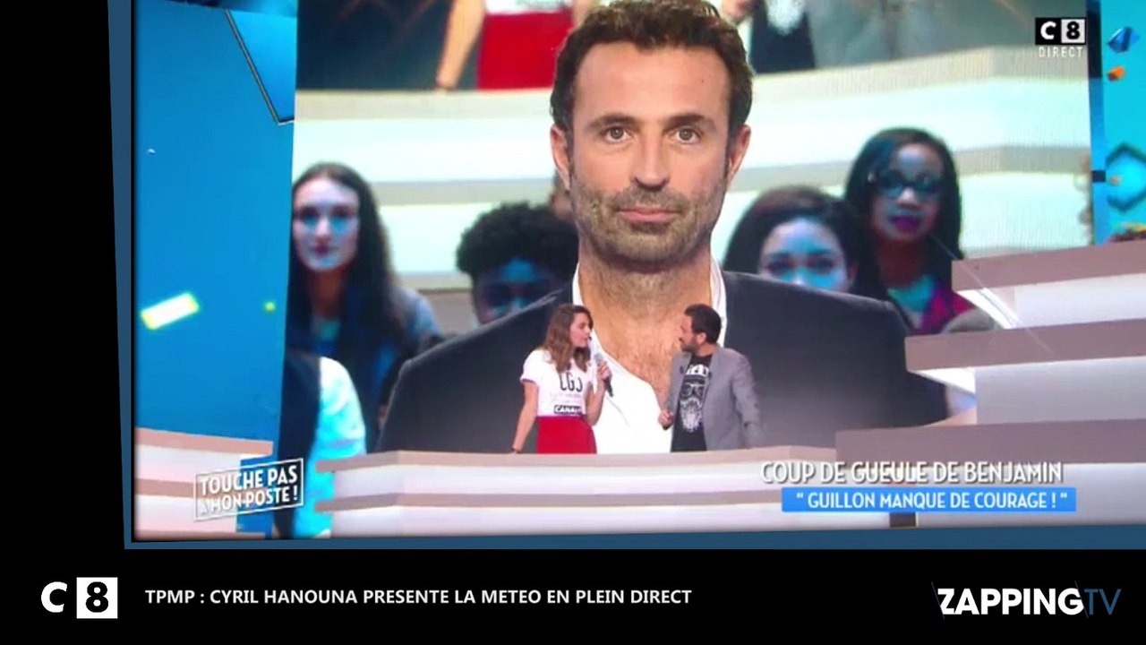 TPMP : Cyril Hanouna fait la météo, la Miss météo de LGJ s’invite sur le plateau (Vidéo)