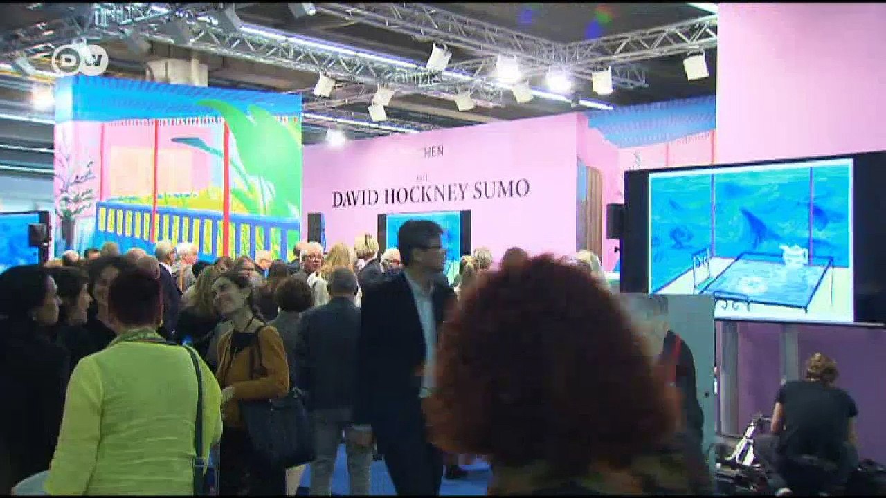 David Hockney auf der Frankfurter Buchmesse | Euromaxx