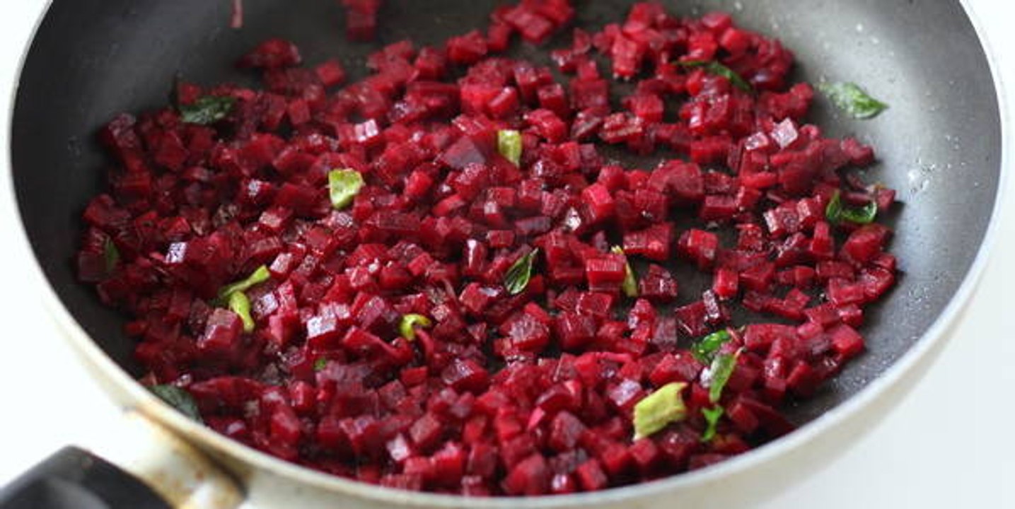 Super Spicy Beet Root and Potato Curry