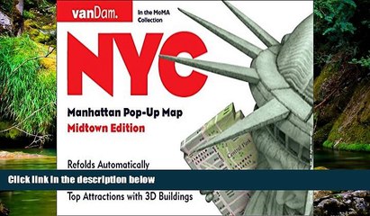 READ FULL  Pop-Up NYC Map by VanDam - City Street Map of New York City, New York - Laminated