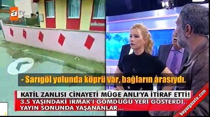 Minik Irmak'ı gömdüğü yeri böyle gösterdi