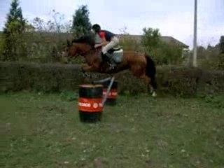 Laura et dawson sur un petit parcours