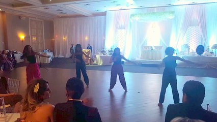 Indian Wedding Reception Dance Bollywood and Bhangra