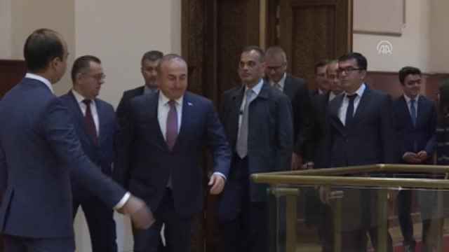 Dışişleri Bakanı Çavuşoğlu, Tacikistan Cumhurbaşkanı Rahman Tarafından Kabul Edildi