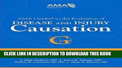 [Read PDF] AMA Guides to the Evaluation of Disease and Injury Causation Download Free