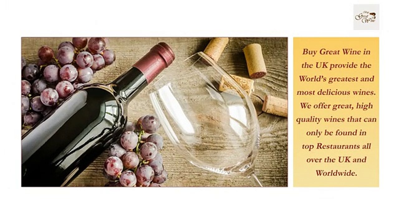 Get Delicious Wines at Buy Great Wine