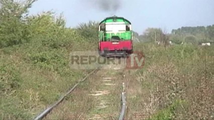 Report TV - Hekurudha shqiptare e katandisur në 66 vagonë udhëtarësh,25 lokomotiva