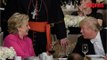 États-Unis: Clinton et Trump rigolent ensemble lors d'un diner de gala