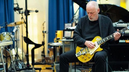 David Gilmour in Studio Astronomy Domine