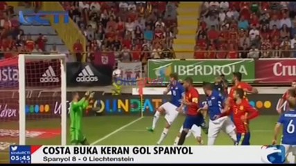 Download Video: Kualifikasi Piala Dunia 2018: Spanyol Pesta Delapan Gol