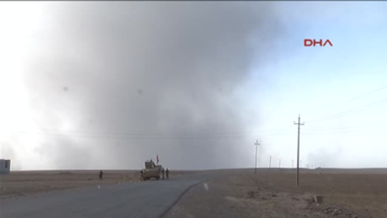 Işid'den Alınan Kayyara'ya Bağlı Köyden Görüntüler