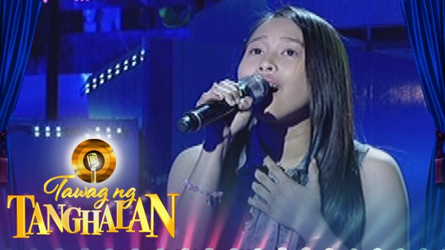 Tawag ng Tanghalan: Angelique Perez | Sana Bukas Pa Ang Kahapon