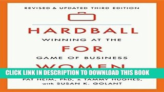 [PDF] FREE Hardball for Women: Winning at the Game of Business: Third Edition [Download] Online