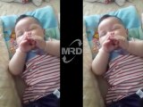 Cute Baby Videos ”Finger sucking” ‍When baby is sleeping