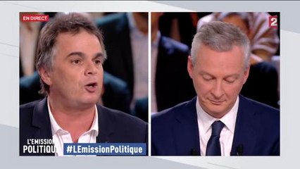 Alexandra Jardin s'énerve contre Bruno Le Maire et jette une brique de lait dans sa direction