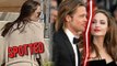 Angelina Jolie Photographed For First Time After Split With Brad Pitt | Brangelina DIVORCE