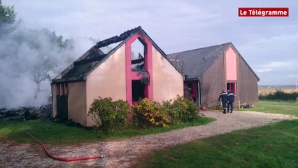 Billiers (56). Le centre PEP en partie détruit par un incendie