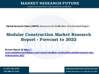 Modular Construction Market Estimated to Reach USD 104 Million by 2022 at a CAGR of 6%