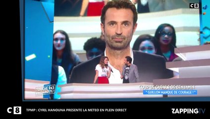 La miss météo du « Grand Journal » s'incruste sur le plateau de « TPMP »