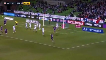 Melbourne City vs Perth Glory 2-3 Goal Andy Keogh Second  A-League 21-10-2016