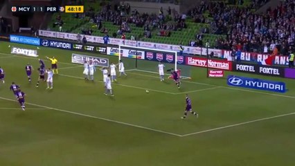 Andy Keogh second Goal - Melbourne City vs Perth Glory 1-2  - Hyundai A-League 21-10-2016 (HD)