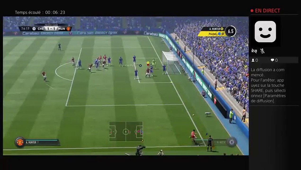 Diffusion PS4 en direct