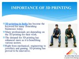 Buy Customized 3D Printer Within Your Budget - 3D Spectra Technologies LLP