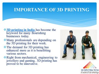 Buy Customized 3D Printer Within Your Budget - 3D Spectra Technologies LLP