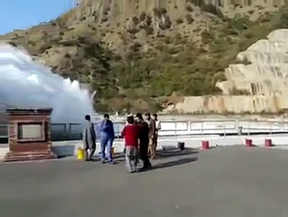 تربیلا ڈیم کاانوکھا منظر