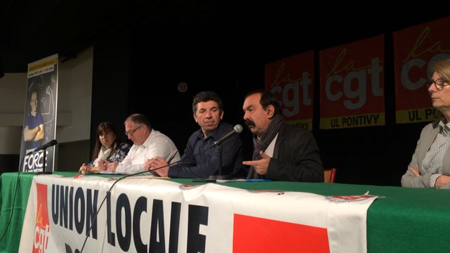 Aux 80 ans de la CGT locale, Philippe Martinez parle d'avenir