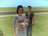 Sims2 Elvis,Priscilla & Lisa Marie Presley - Don't Cry Daddy