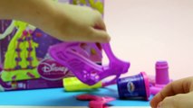 Play-Doh Plus Design A Dress Ballroom Disney Princess Play Doh Rapunzel, Ariel, Cinderella and Belle