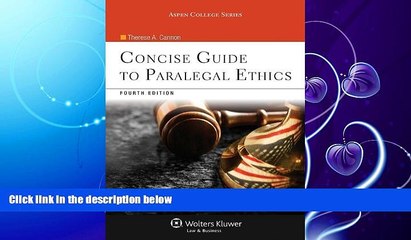 different   Concise Guide To Paralegal Ethics, (with Aspen Video Series: Lessons in Ethics),