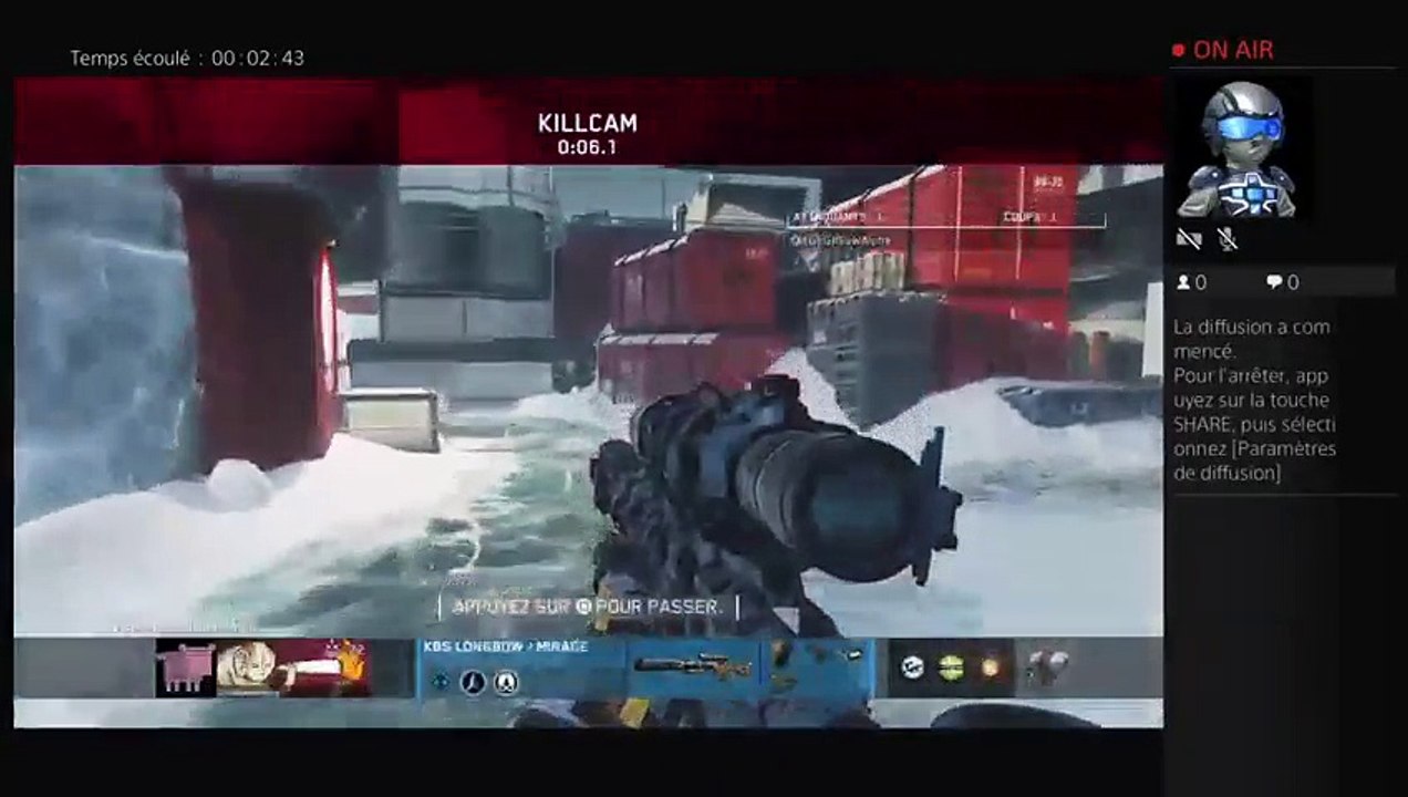 Defi snipeur sur infiniti warfar (2)