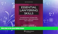 there is  Essential Lawyering Skills, 4th Edition (Aspen Coursebooks)