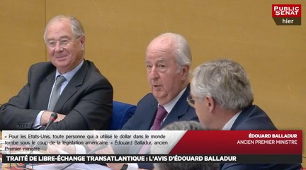 Download Video: Audition d'Edouard Balladur sur le TAFTA puis de Matthias Fekl sur le CETA - Les matins du Sénat (21/10/2016)