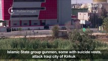 IS jihadists attack Iraq's Kirkuk in Mosul diversion