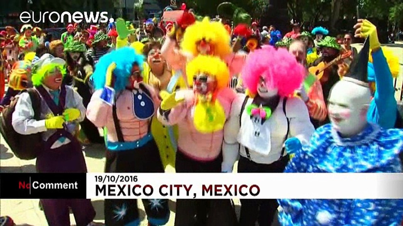 Mexican clowns condemn 'creepy' clown craze