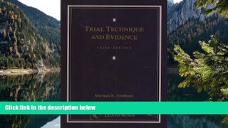 Big Deals  Trial Technique and Evidence  Best Seller Books Best Seller
