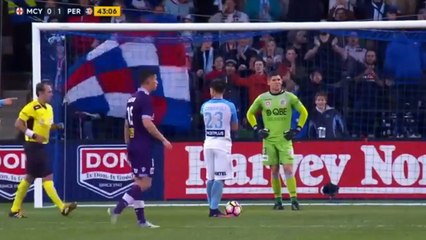 Melbourne City vs Perth Glory 2-3 - Hyundai A-League 21-10-2016 (HD)
