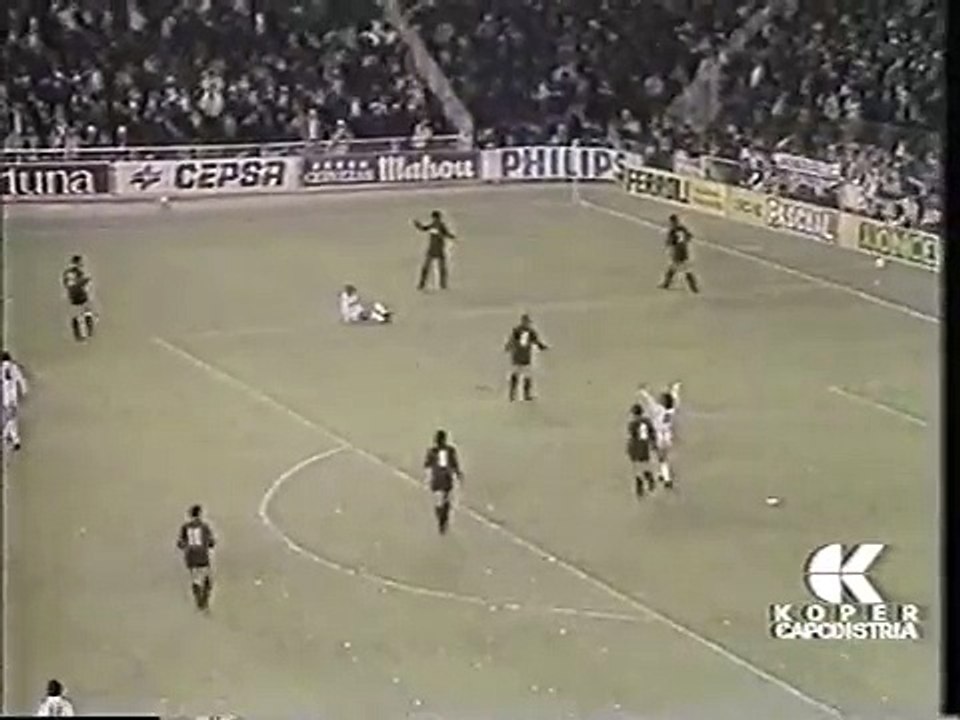 05.04.1989 - 1988-1989 European Champion Clubs' Cup Semi Final 2nd Leg Real Madrid 1-1 AC Milan