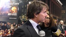 An interview with Tom Cruise at Jack Reacher premiere