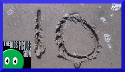 Sand Counting - 1 to 10 - The Kids' Picture Show (Fun & Educational Learning Video)