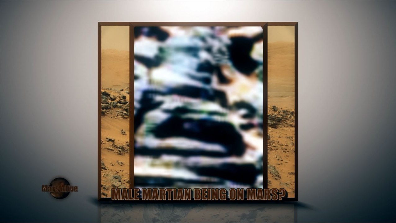 Male Martian Being on Mars?