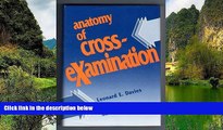 Big Deals  Anatomy of Cross-Examination  Best Seller Books Most Wanted