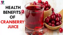 Health benefits of cranberry juice- Health Sutra
