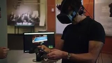 Un champion de snooker teste la réalité virtuelle et se vautre lamentablement