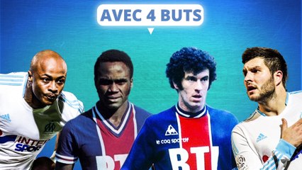 Les meilleurs buteurs de l'histoire de PSG-OM ou OM-PSG